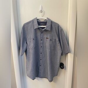 Orvis men button down shirt size XL